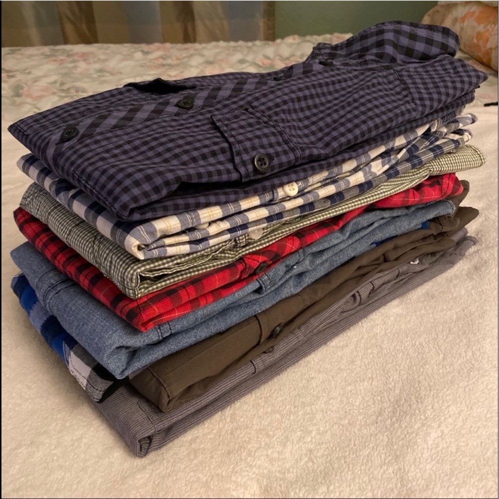 Dress shirt bundle of 8